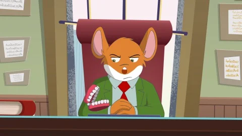 Geronimo Stilton (Italian cartoon charachter, Italian Dub)