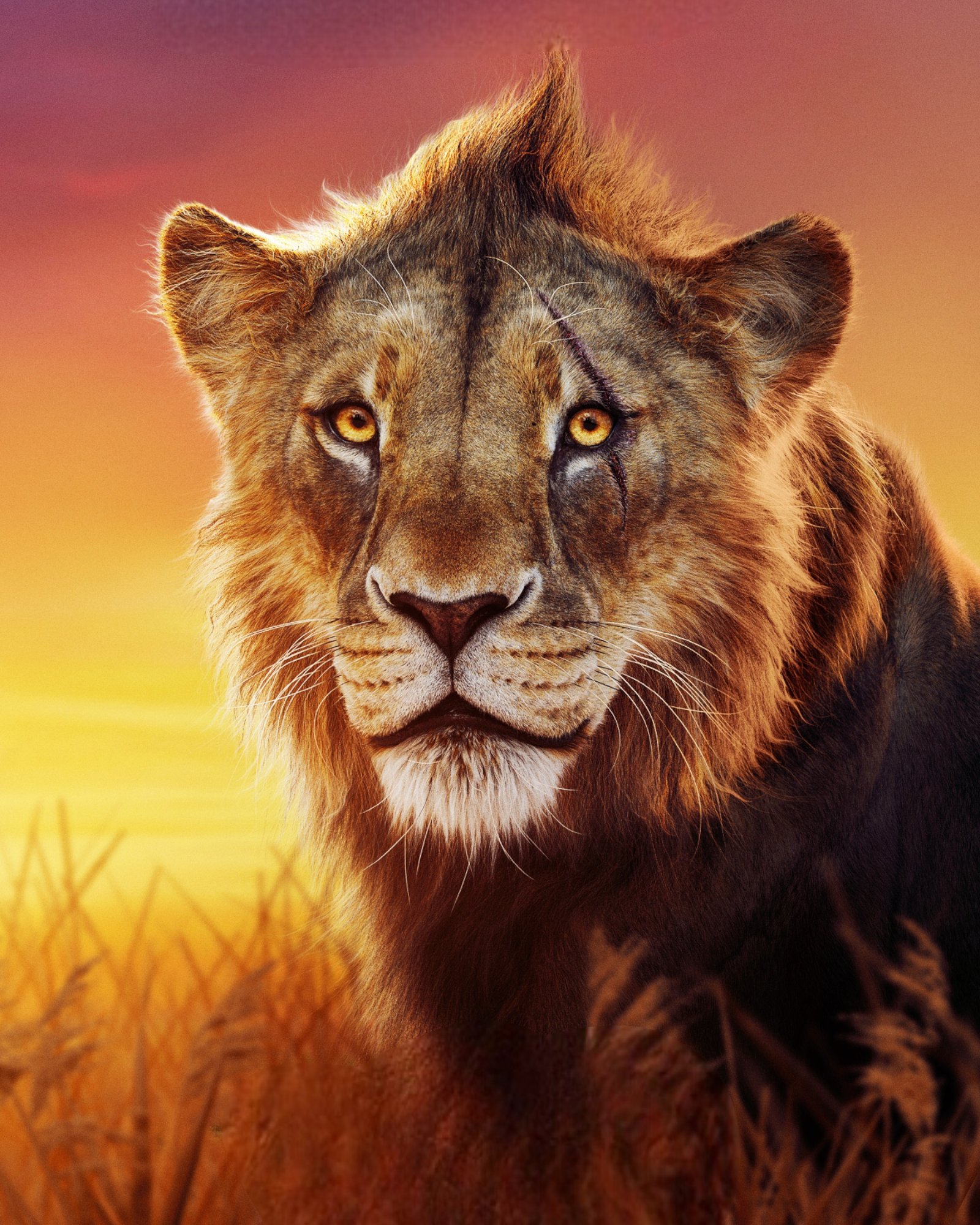 Taka/Scar (Kelvin Harrison Jr.) (Mufasa The Lion King) (2024)