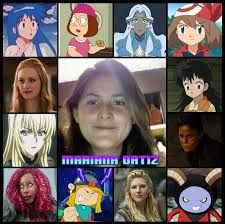 Mariana Ortiz combinación de personajes y voces