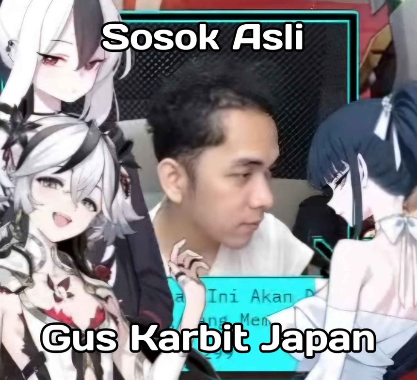 Rizki Japan V2 sang raja karbit tukang claim waifu orang