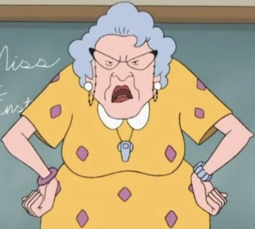 Miss Muriel Finster (Recess) (April Winchell)