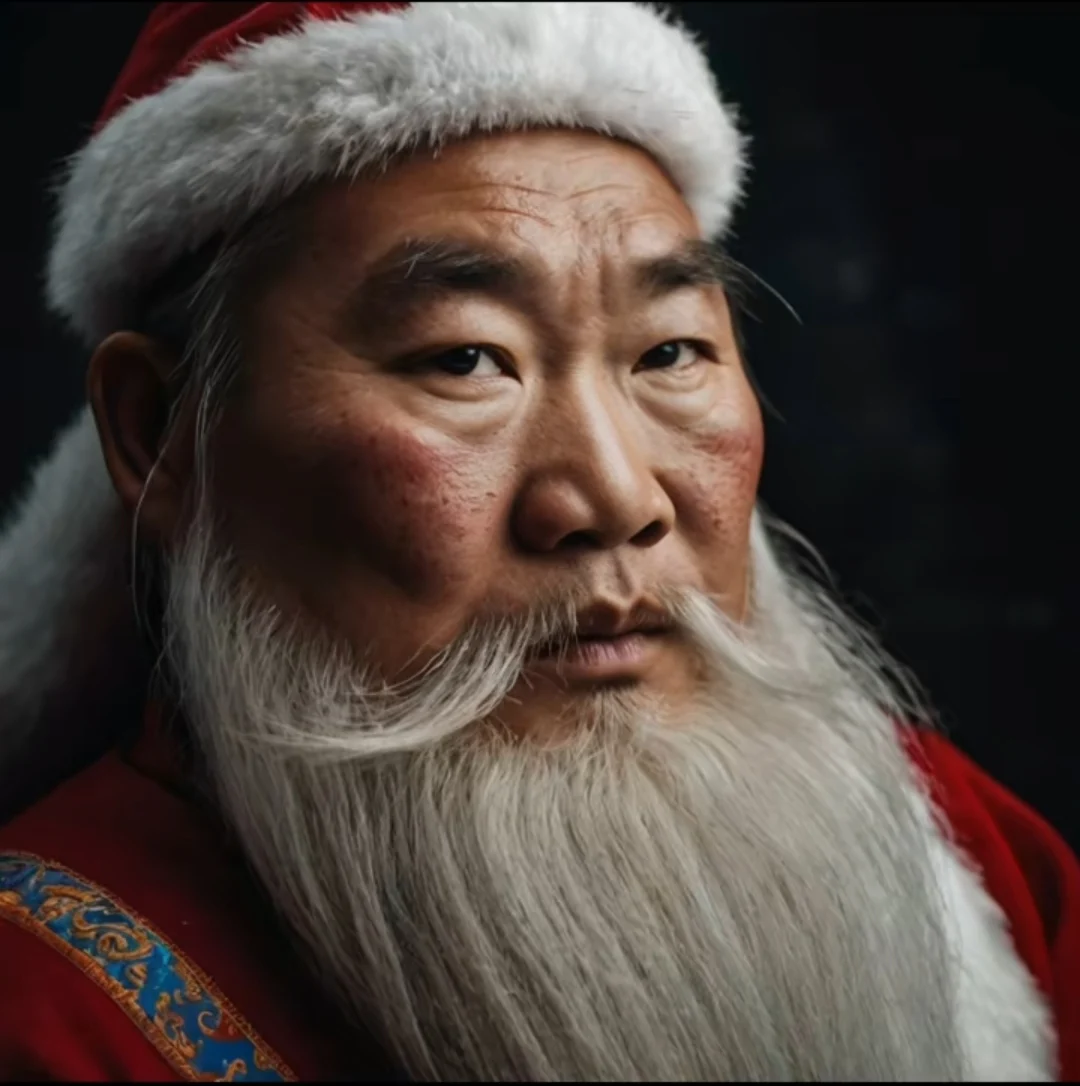 Mongolian Santa Claus