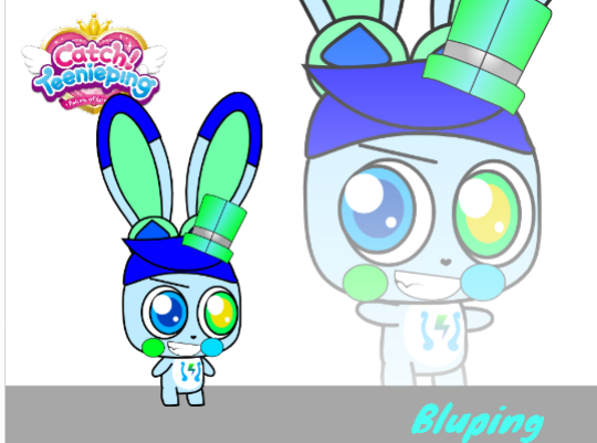 Bluping (Catch! teenieping English dub OC)