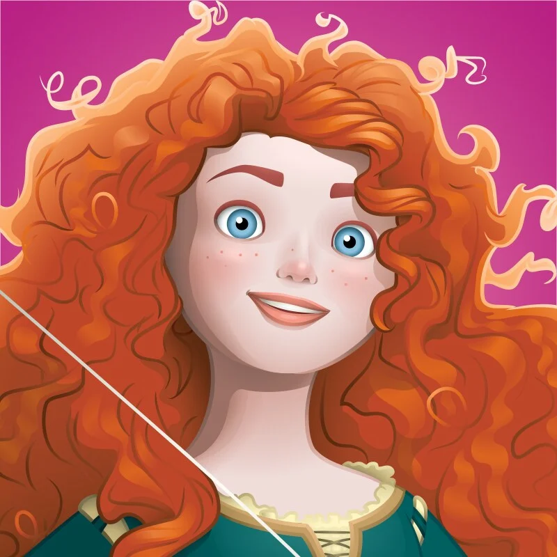 Merida (Tagalog Dubbed, Disney Brave 2012)