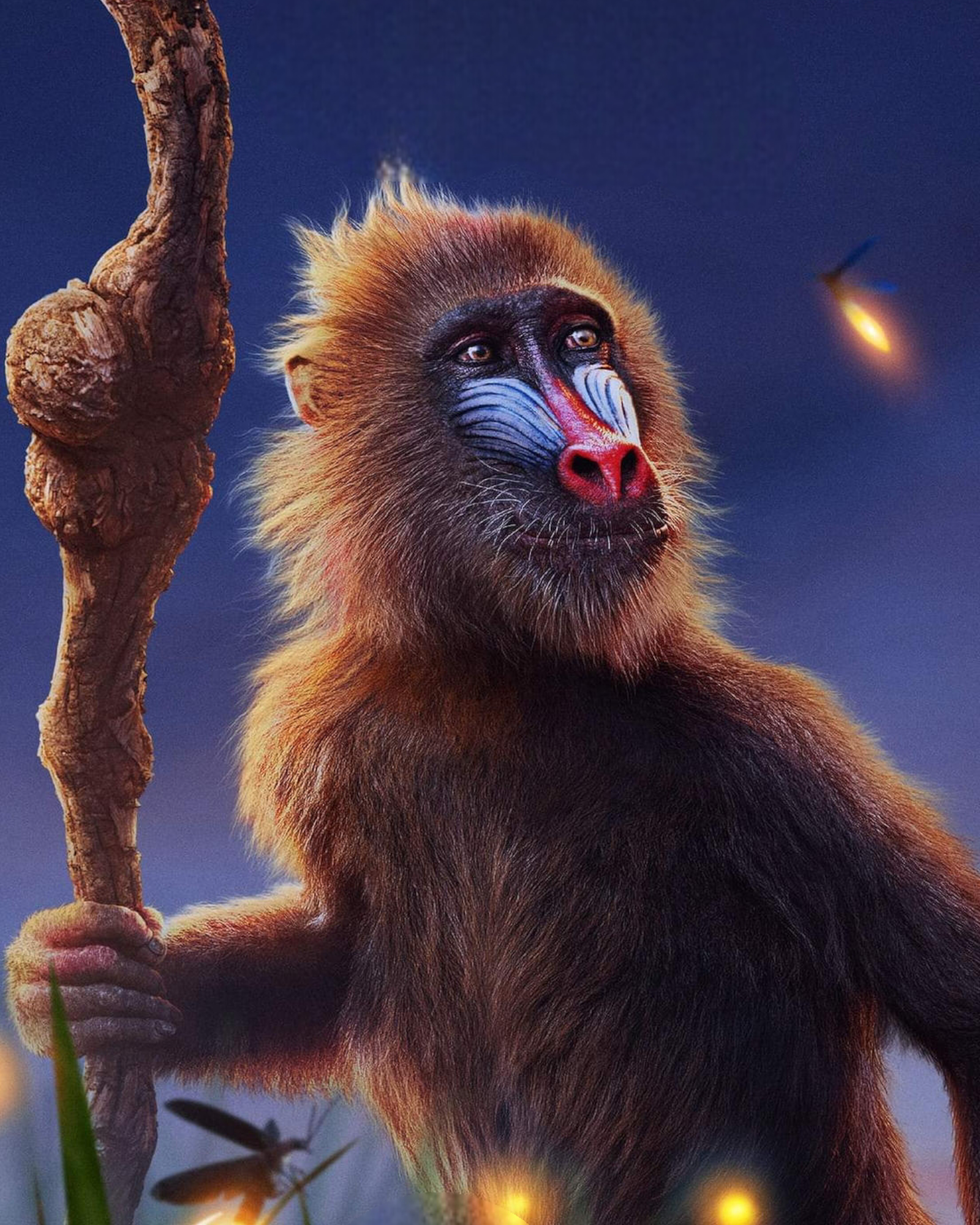 Rafiki (Kagiso Lediga) (Mufasa The Lion King) (2024)