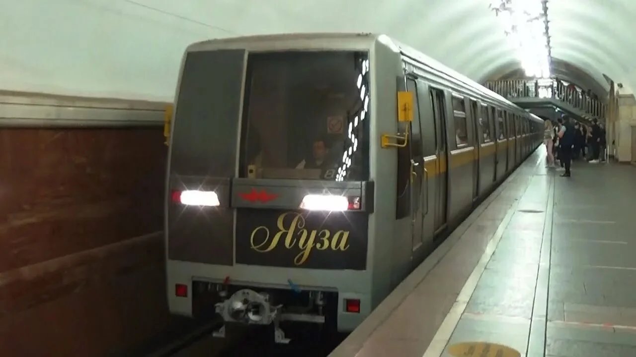 Метропоезд яуза 