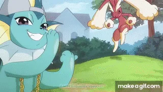 Vaporeon (Furrýmon: Gotta Smash ’Em All!)