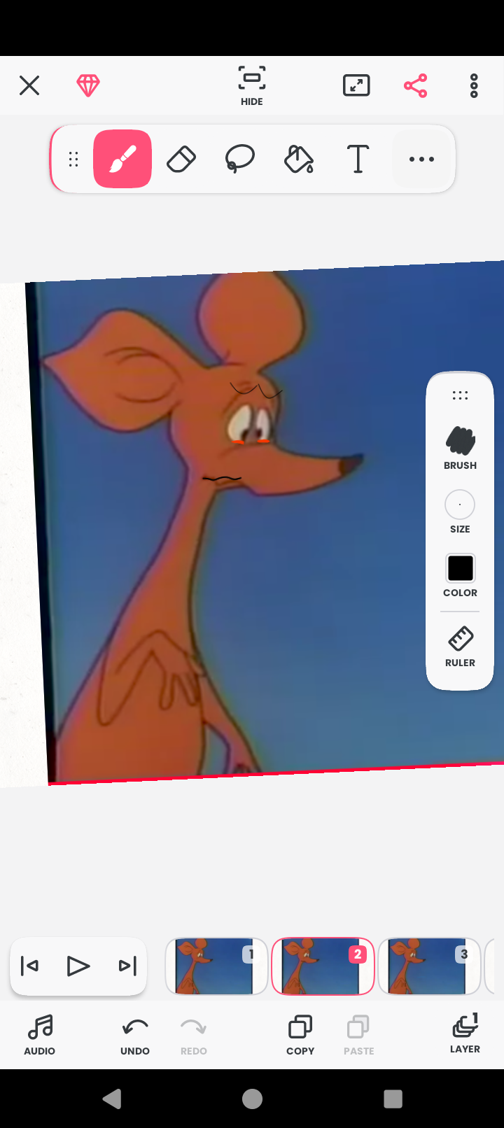 Sad suniff 
