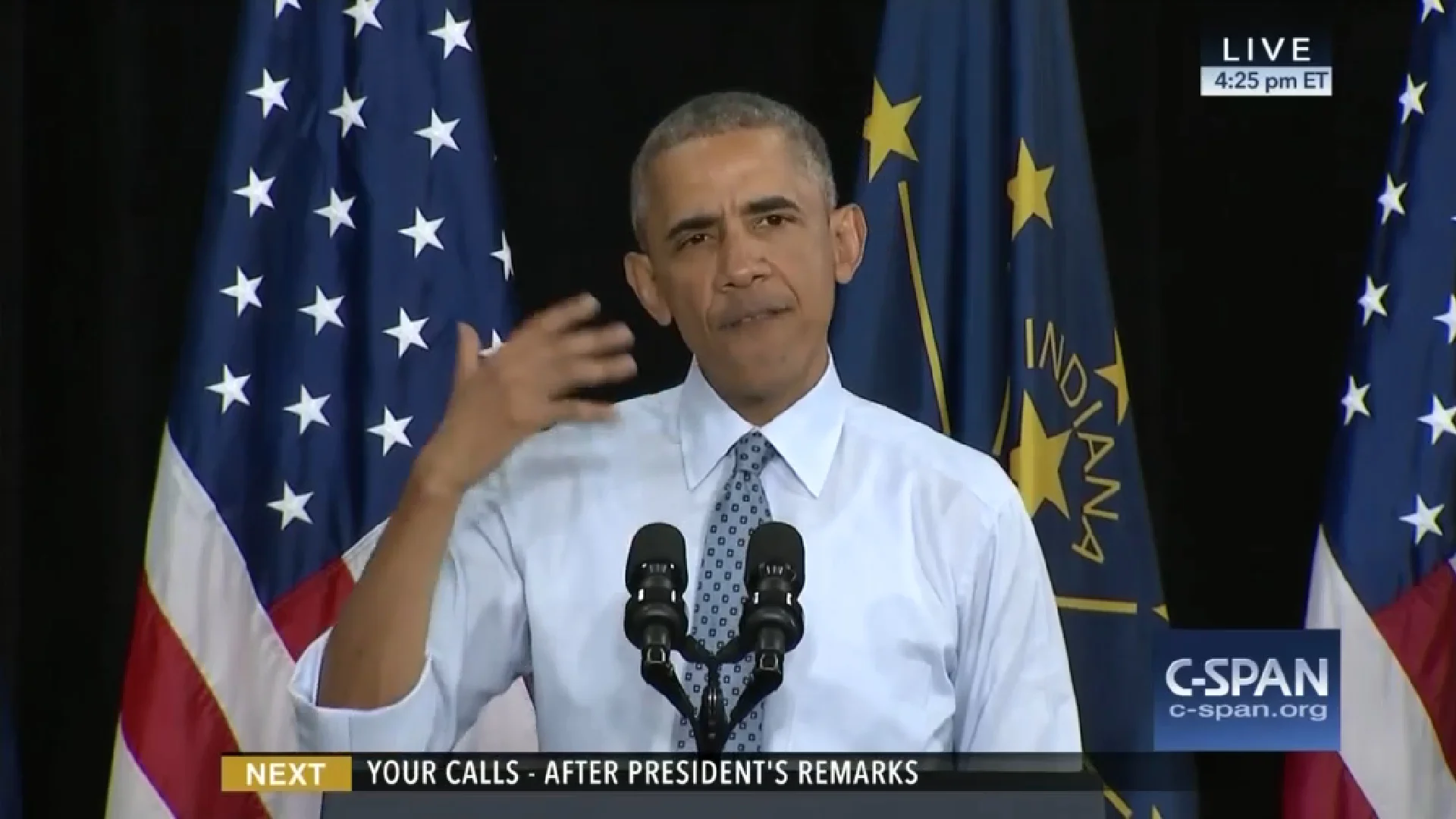 Obama Stuttering "If If If If"