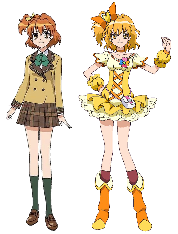 Yamabuki Inori/ Cure Pine (CV: Nakagawa Akiko) Fresh PreCure 