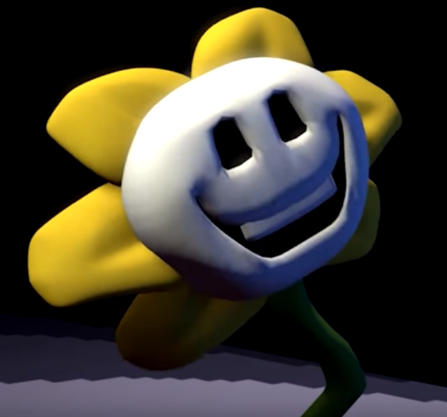 Flowey la flor - si undertale fuera realista 