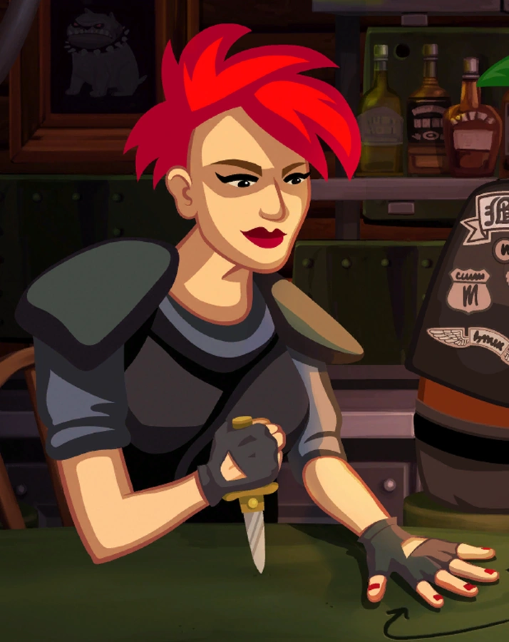 Razor (Full Throttle) (LucasArts) (Zachary Barton)