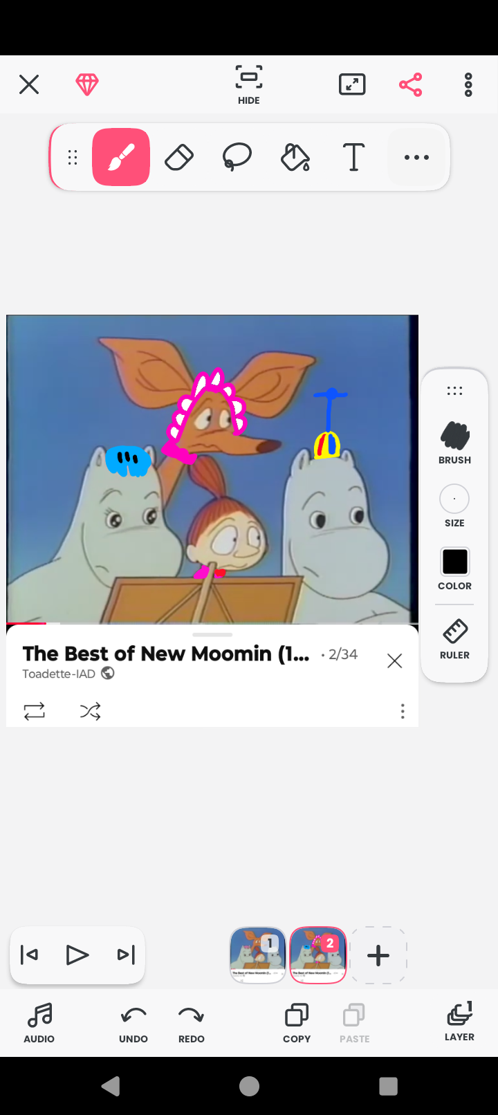 Moomin nonon Mii suniff kids 