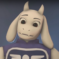 Toriel / madre cabra follable - si undertale fuera realista 