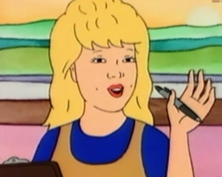 "Vidiots" Girl (Beavis and Butt-Head) (Christine Walters)