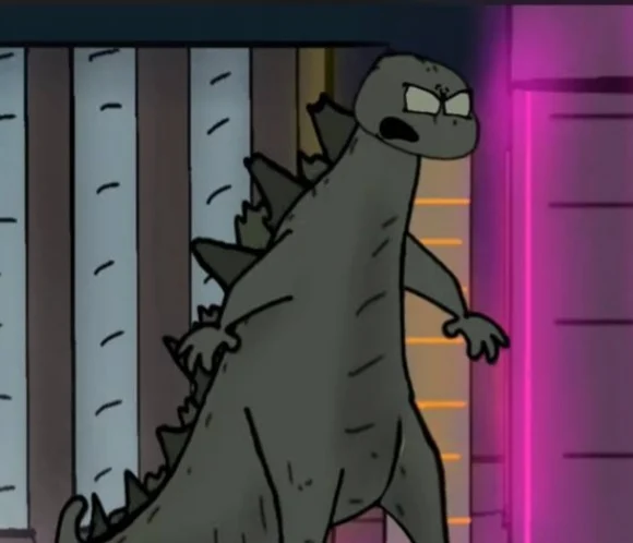 Triangle (godzilla) (blunt brothers productions)