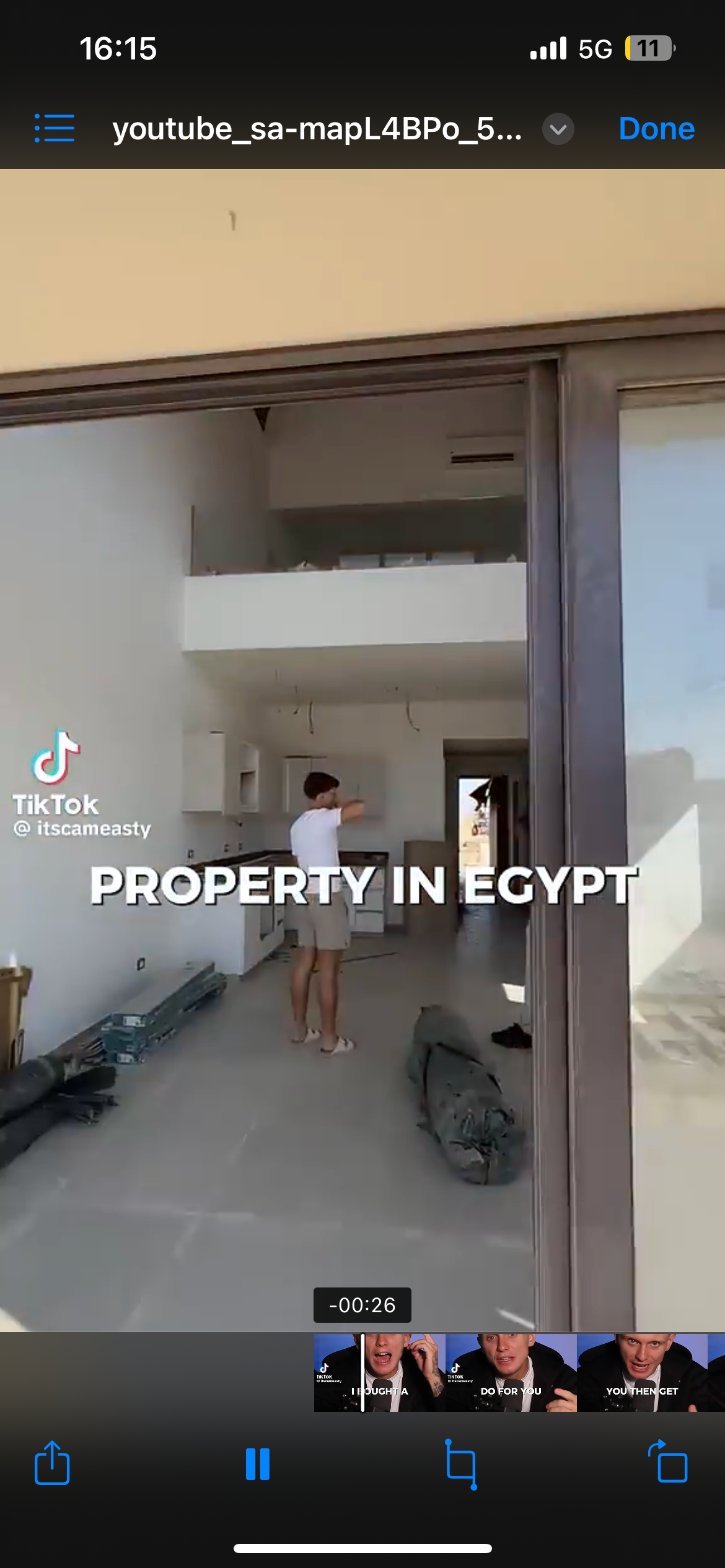 Itscameasty ( I just bought a property in Egypt)