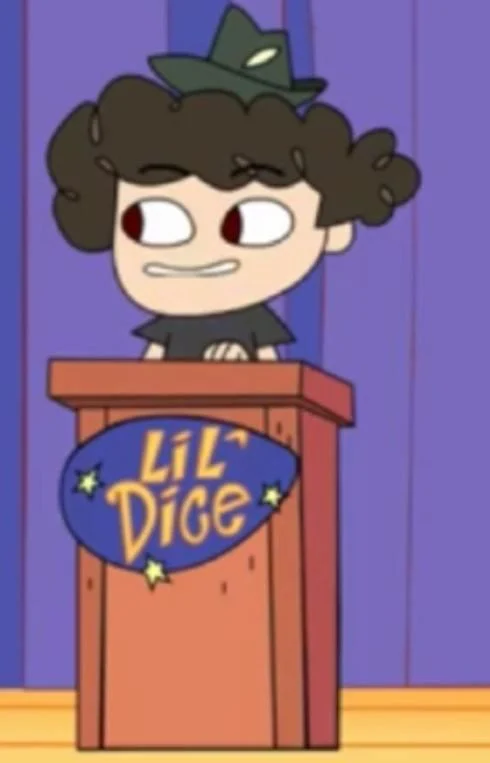 Lil'Dice From The Lil Sam And Cat Show. 