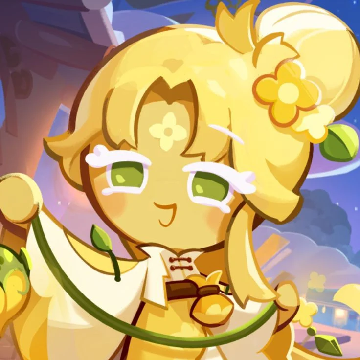 Golden Osmanthus Cookie | Japanese