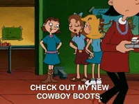 Cowboy Boots Girl (Hey Arnold!) (Olivia Hack)