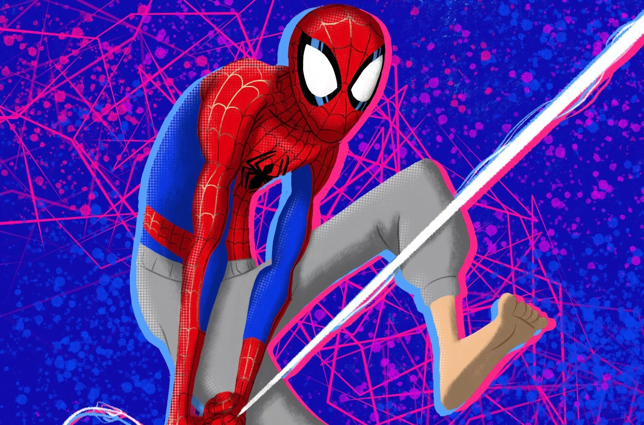 Peter B. Parker - Miguel Ángel Ruiz (Español Latino / Latin American Spanish Dub) [Spider-Man Into The Spider-Verse / Spider-Man Across The Spider-Verse] (Spiderverse / Miguel Angel / Spiderman) [Latín América Spanish / Latín Americ]