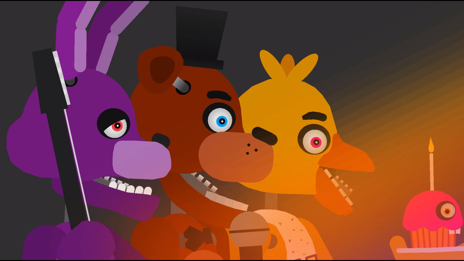 FNaS - 1 - Happy - 3 Animatronic (Happy) - “Just Calm Down!” - Male
