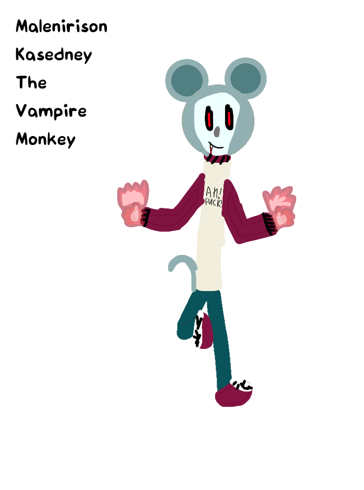 Malenirison Kasedney The Vampire Monkey (Max Design Pro OC)