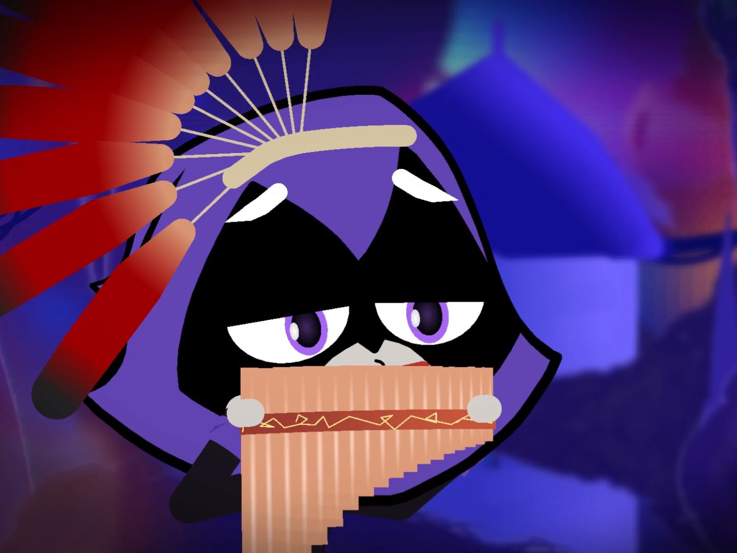 BADLAND - Ft. Human Raiser -  Literally - Crow Human - Instruments - Native American - Panflute - 18 Pipes