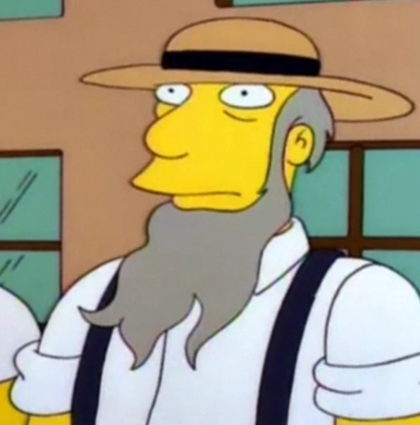 Amish Man (The Simpsons) (Hank Azaria)