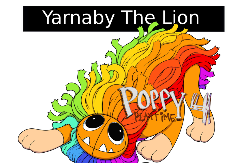 Yarnaby The Lion Cutout - Poppy Playtime: Chapter 4