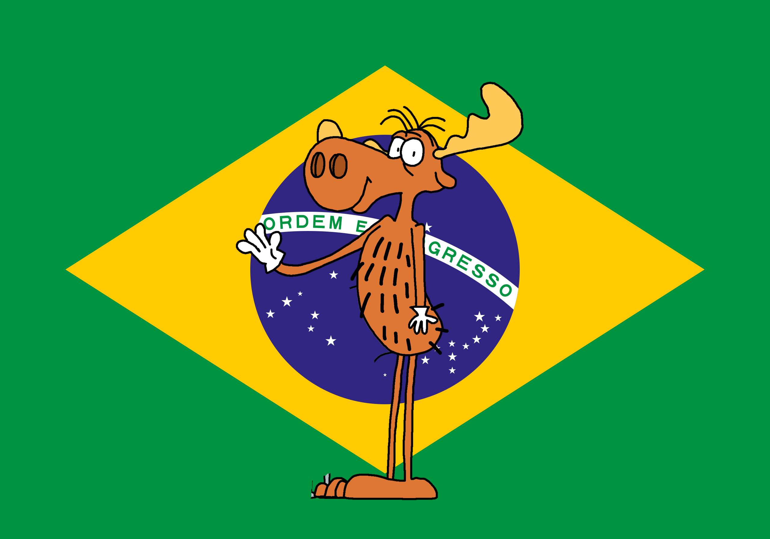 Bullwinkle J. Moose (Rocky and Bullwinkle - Brazilian Portuguese)