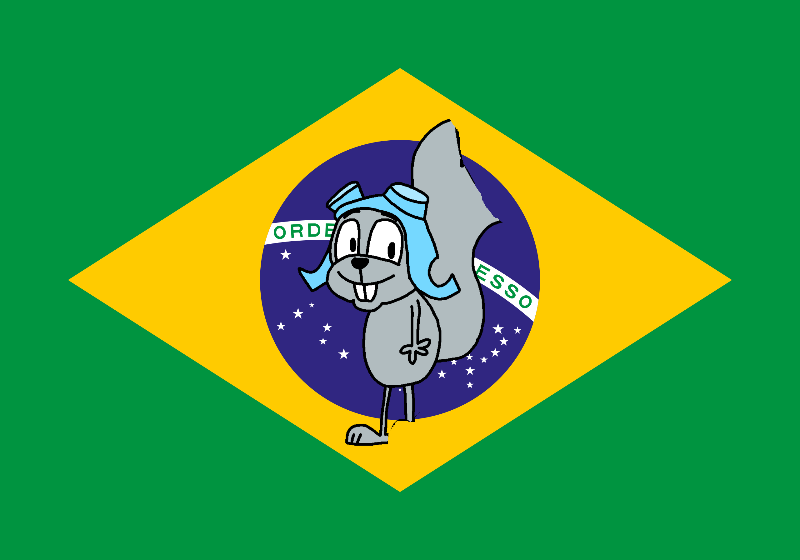 Rocky J. Squirrel (Rocky and Bullwinkle - Brazilian Portuguese)