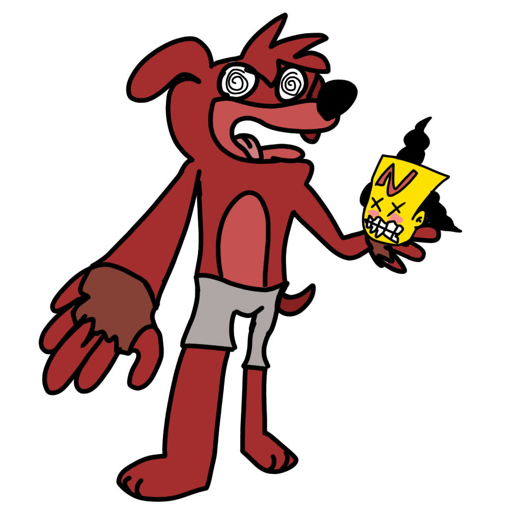 Crasher Dogicoot (Crash Bandicoot OC)