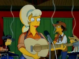 (Stem Audio OFF) Lurleen Lumpkin (1992 voice, The Simpsons)