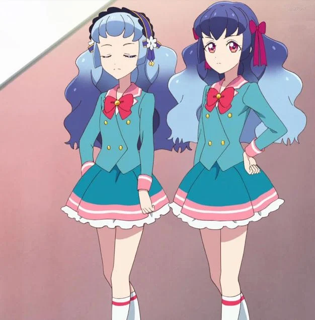 The Shirayuri Twins (together) (Aikatsu Friends)