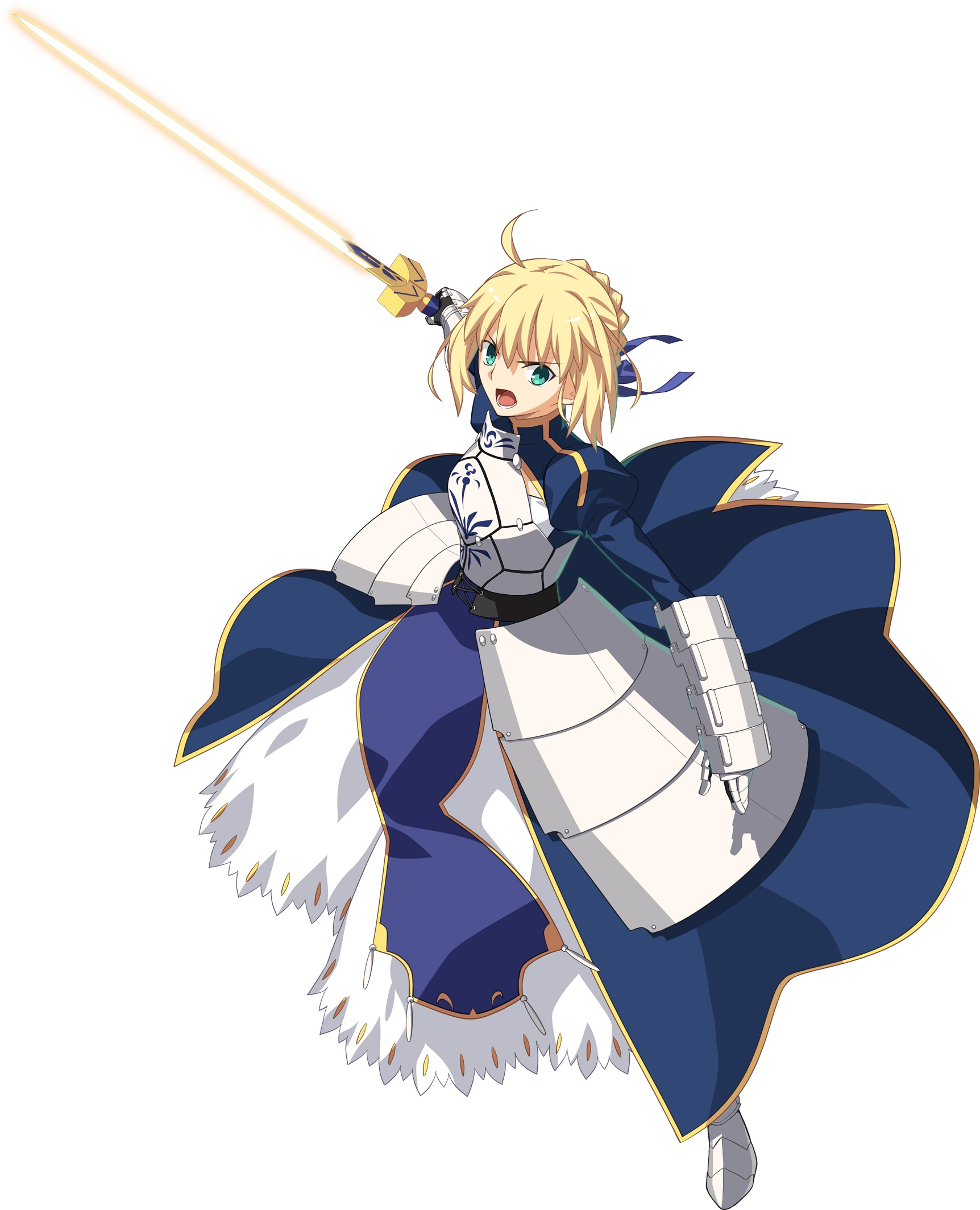 Saber (Fate / Melty Blood) (Ayako Kawasumi)