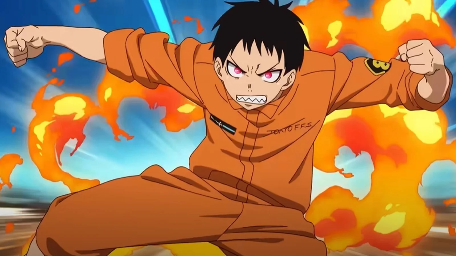 Fire Force shinra Kusakabe VF
