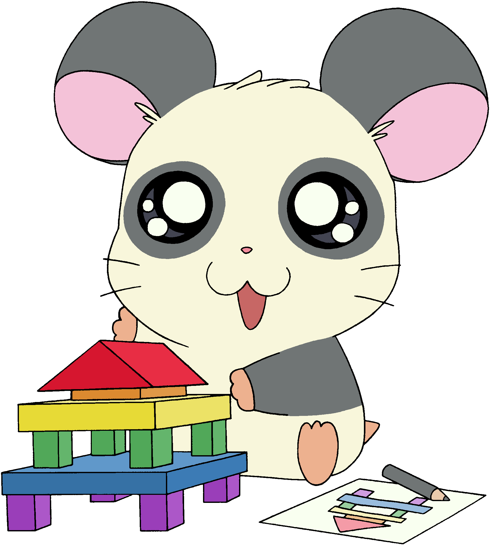 Panda (Japanese Dub, Hamtaro)