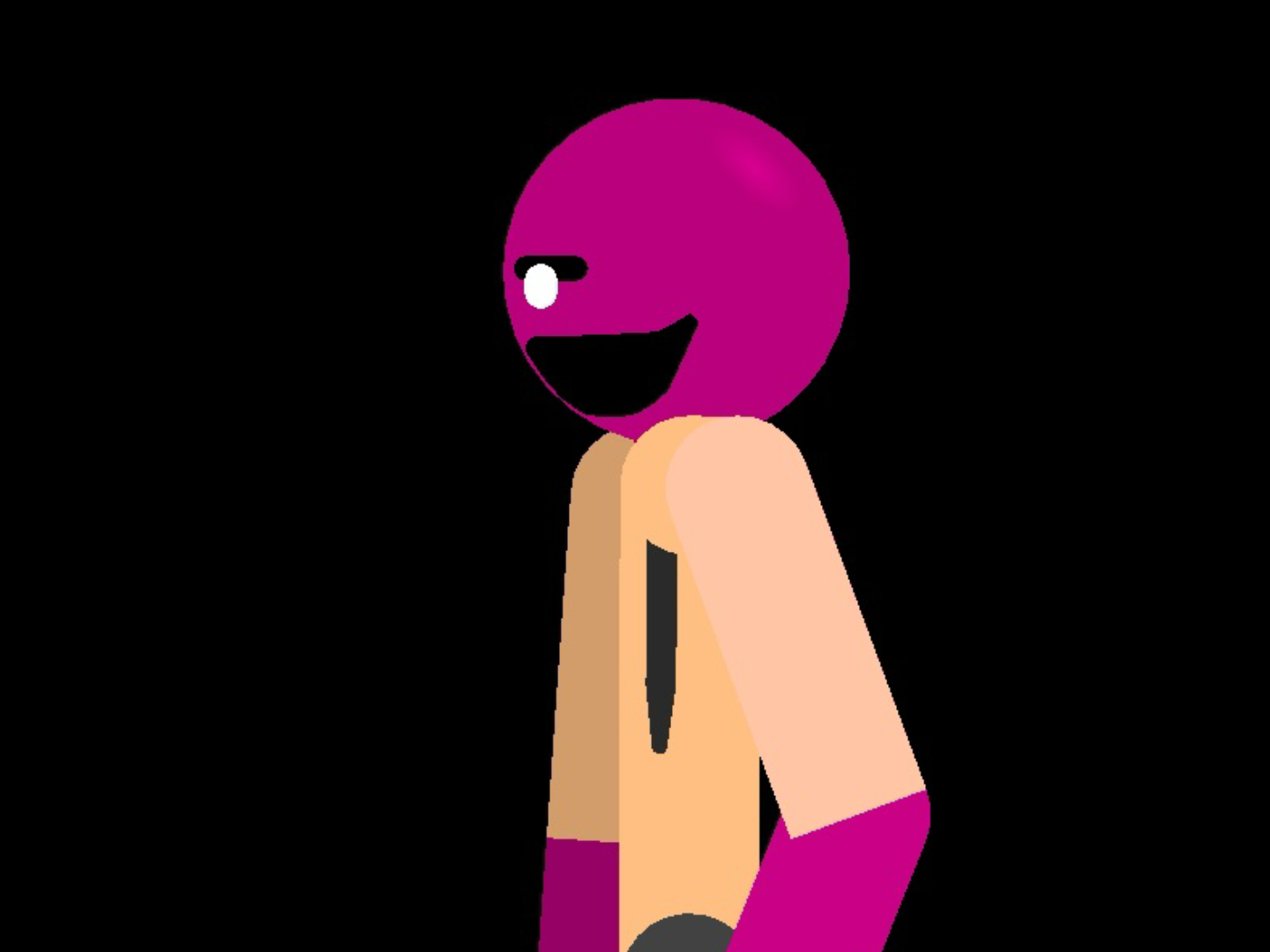 FNaS (Movieclip) - Human - Jr. - Magenta Guy (Josh Dave) - Happy - Voice - English - UK