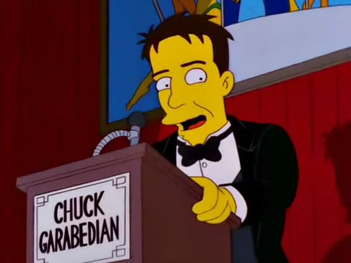Chuck Garabedian (The Simpsons) (Hank Azaria)