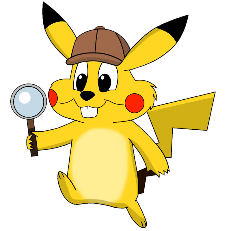 Detective Chipmunk Pikachu