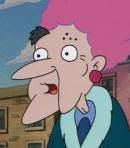 Old Lady with Pink Hair, a Peg Leg, and One Eyebrow (Hey Arnold!) (Georgia Engel)