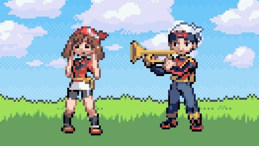 Literally the Pokémon Ruby, Sapphire, and Emerald trumpets