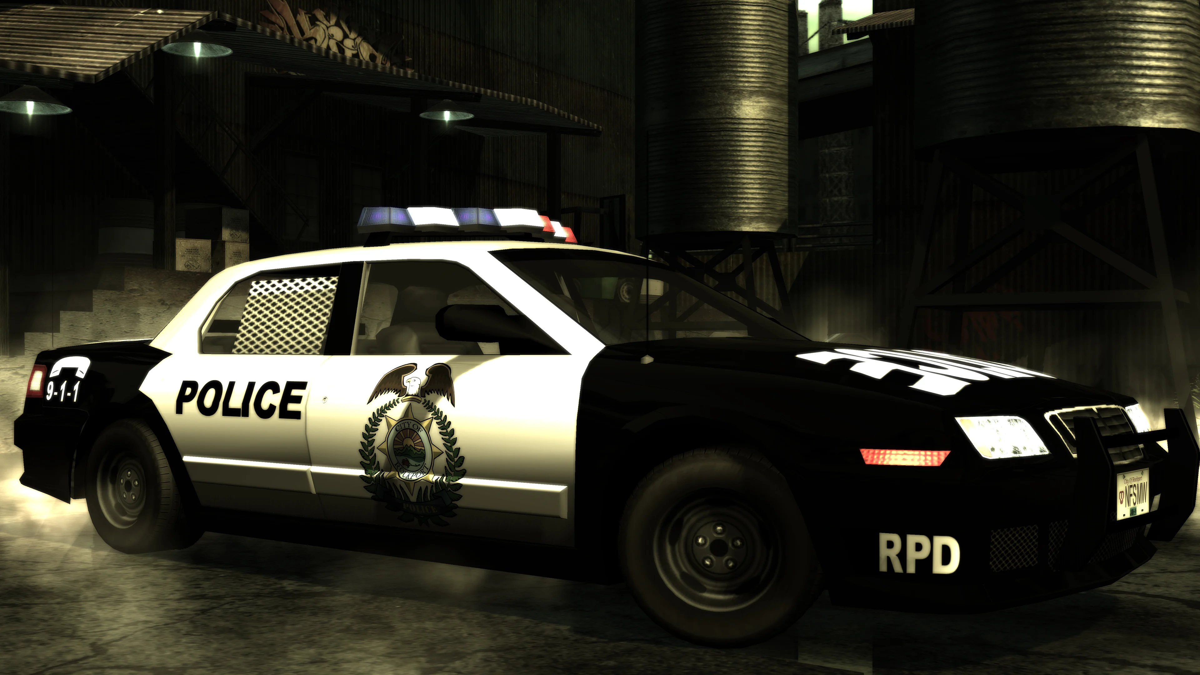 NFS MW Полицейский