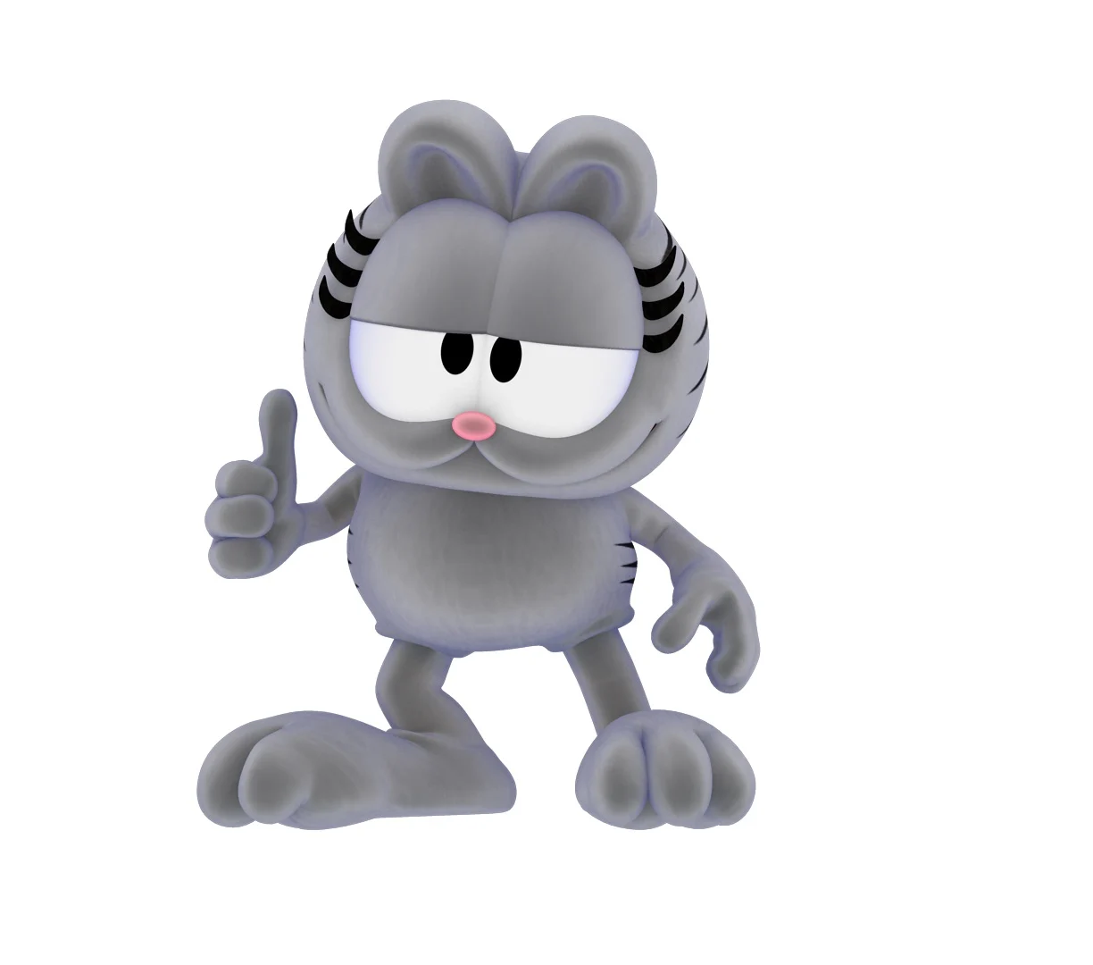 Nermal el gato - Carlo Vázquez [El show de Garfield] (Español Latino / Latin Americ)