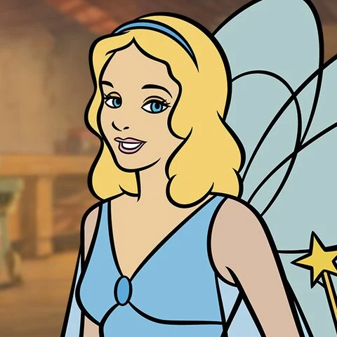 The blue fairy (Disneytales)