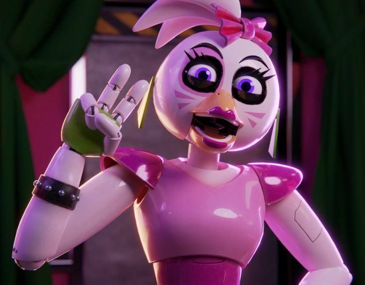 Glamrock Chica The Chicken (Heather Masters) (FNaF: Security Breach / Help Wanted 2) (+ UNUSED VOICELINES)