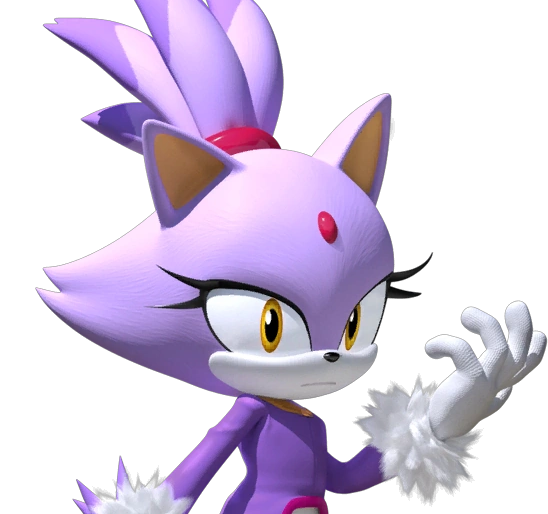 Blaze The Cat (Erica Schroeder) (BlueRabbitAICovers)