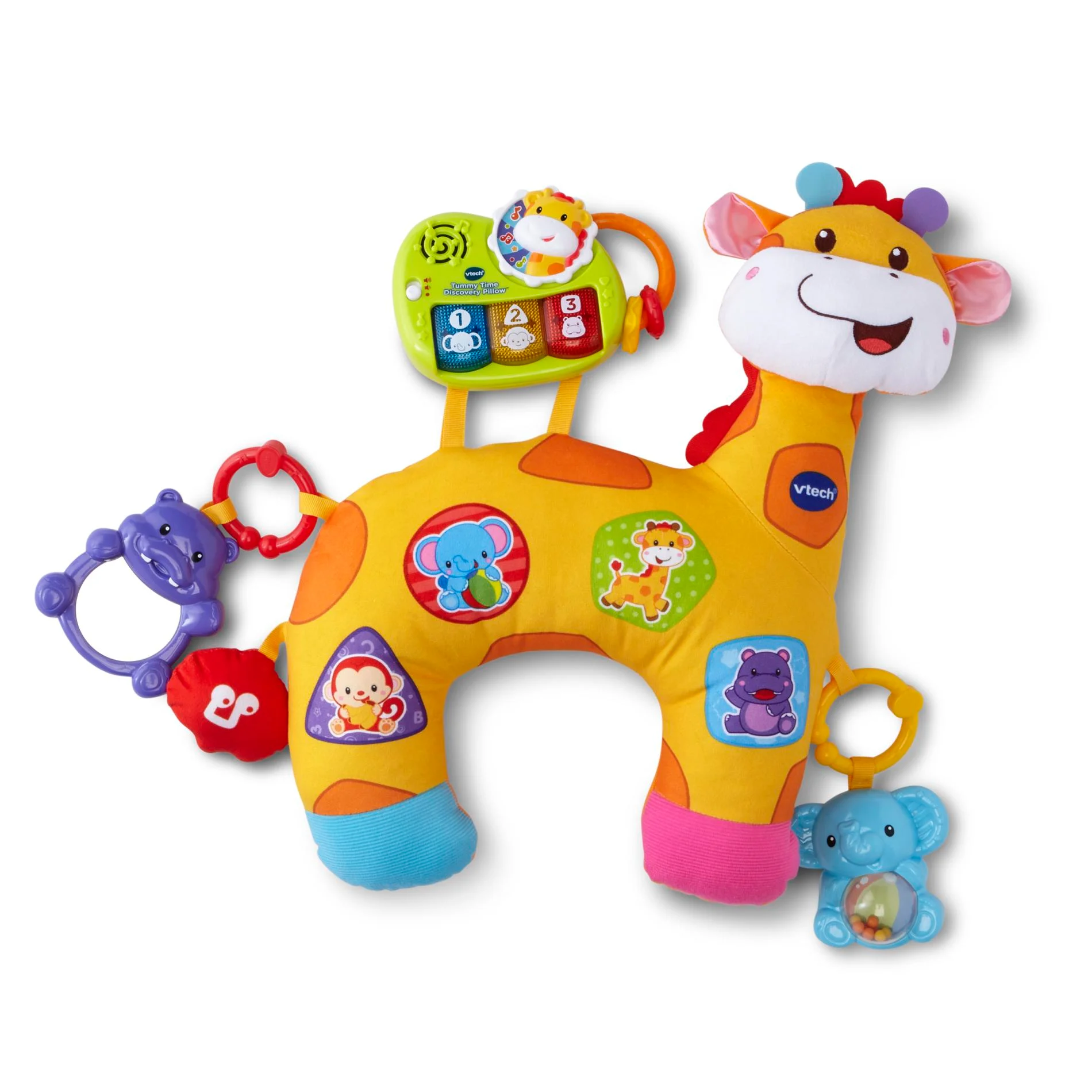 VTech Tummy Time Discovery Pillow (2017 Model)