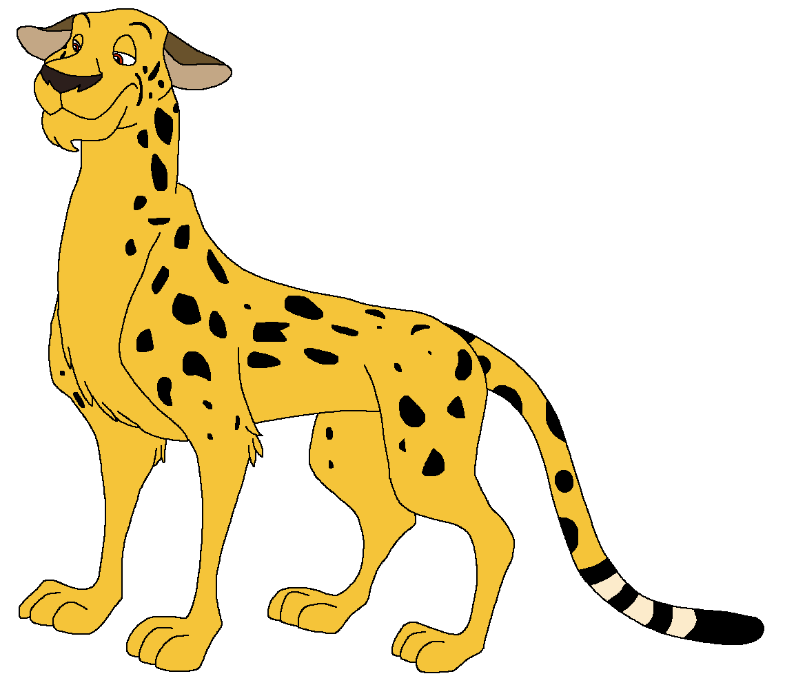 Charlie The African Cheetah Rus